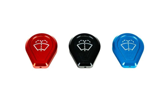 C8 Corvette Washer Fluid Cap Cover - Black, Blue or Red