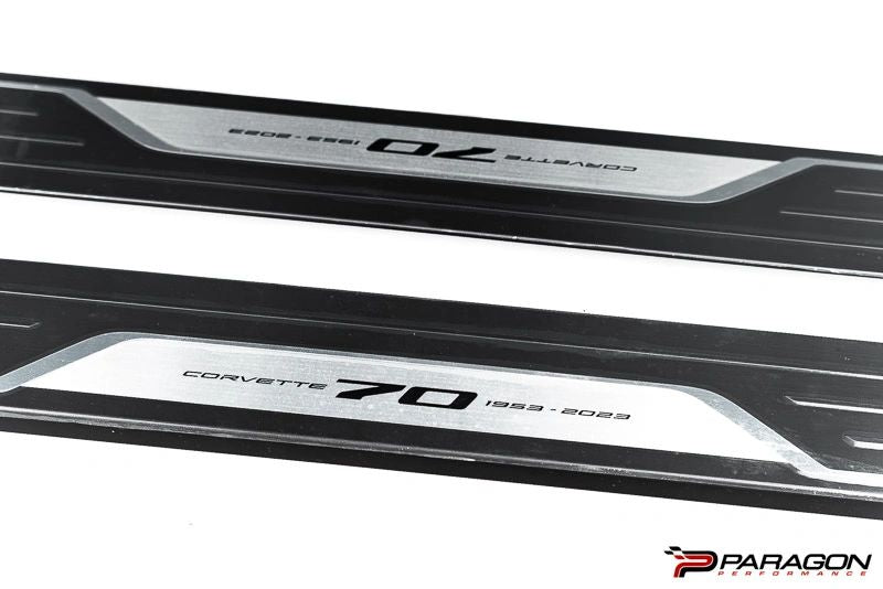 C8 Corvette 70th Anniversary Door Sills