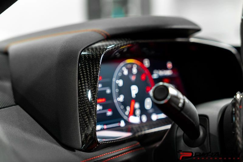 Paragon C8 Corvette Carbon Fiber Gauge Cluster Trim