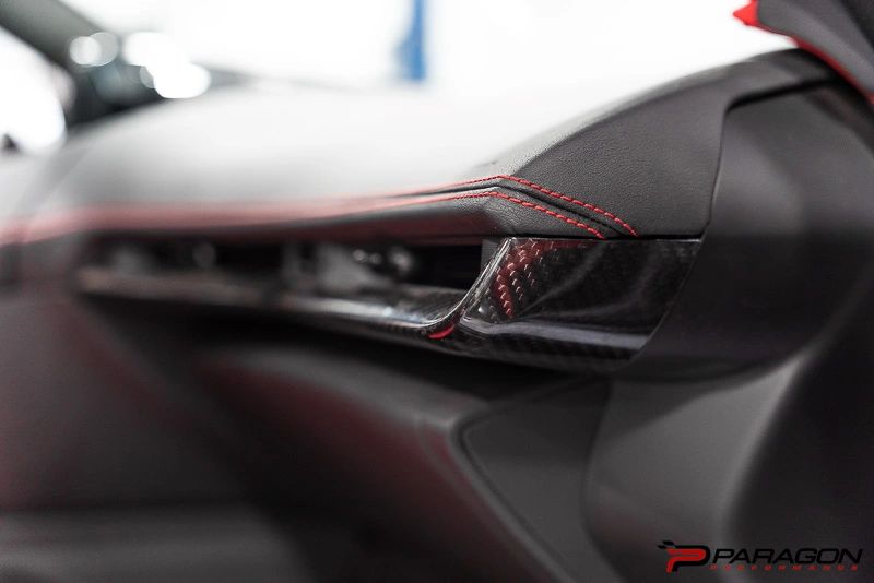 Paragon C8 Corvette 3 Piece Carbon Fiber Interior Trim