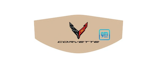 Black Corvette Flags C8 Trunk Cover Convertible or Coupe