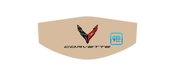 Black Corvette Flags C8 Trunk Cover Convertible or Coupe