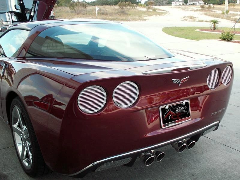 2005-2013 C6 Corvette - Rear Valance Trim | Classic Chrome