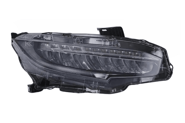 Honda Civic 10th Gen (FC/FK) Chrome LED Reflection Bowl Headlights (2016-2021)
