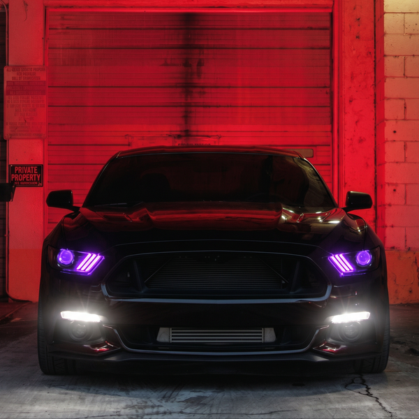 Ford Mustang Multicolor Flow Series DRL Boards (2015-2017)