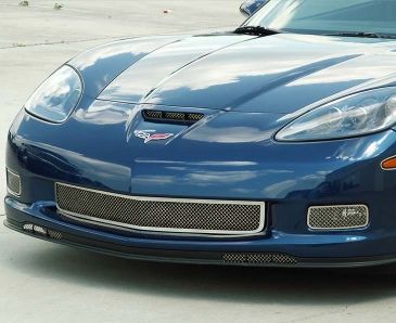 2006-2013 Z06/GS/ZR1/C6 Corvette - Mesh Front Grille | Polished Stainless Steel