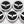2005-2013 C6 Corvette - Crossed Flags Logo Fluid Cap Covers 5Pc Auto Transmission | Choose Color