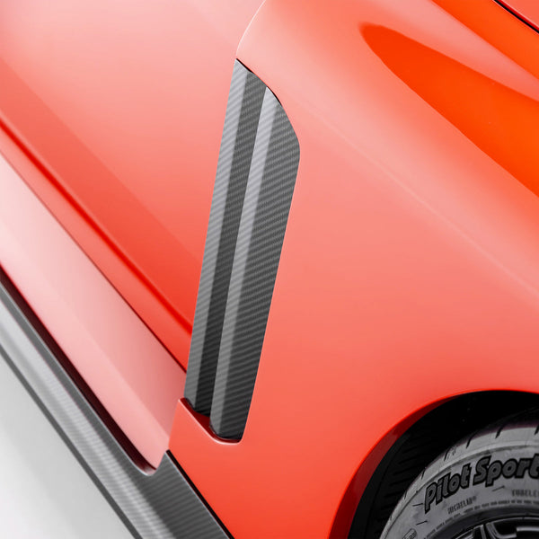 2023-Up BMW G87 M2 Exterior Vorsteiner Performance BMW G8X M2 VRS Aero Vented Fenders with Side Skirts Carbon fiber PP 2X2 Glossy V-Style™️