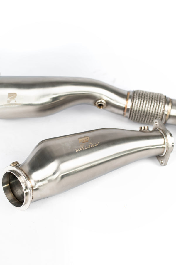 RENNELEMENT G8X 4" ULTRA flow Downpipes