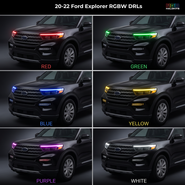 Ford Explorer Multicolor RGBW DRL Boards (2020-2024)