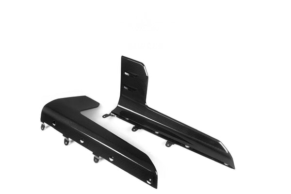 G87 MP Style Dry Carbon Fiber Side Skirts