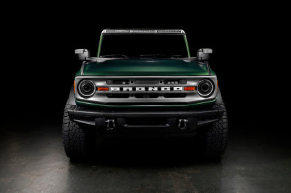 Oracle 2021+ Ford Bronco Oculus Bi-LED Projector Headlights - Amber/White Switchback