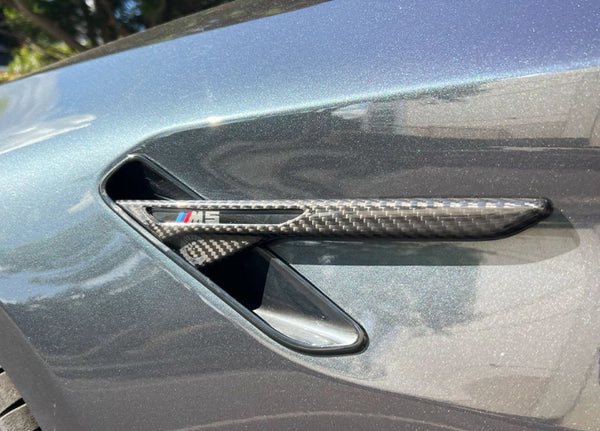 CBF9X-8020  CarBahn F90 M5 (17-19) Carbon Front Fender Side Vent