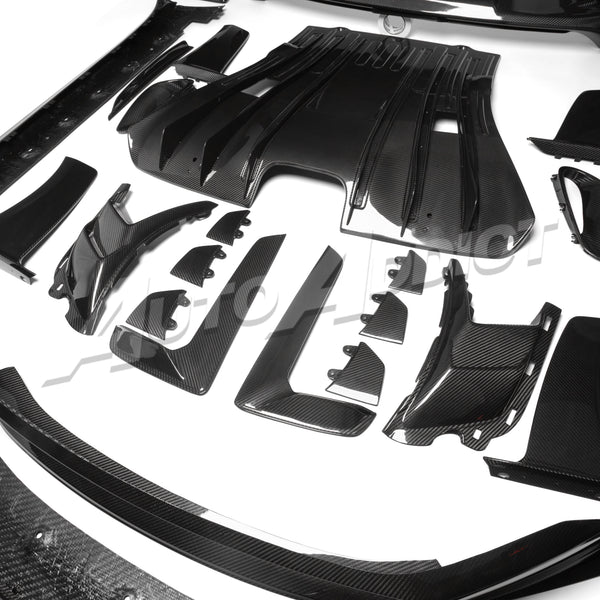 2023-2026 Porsche 992 GT3 RS Track Package Pre Preg Carbon Fiber 28pc Kit