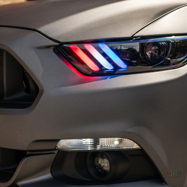 Ford Mustang Multicolor Flow Series DRL Boards (2015-2017)