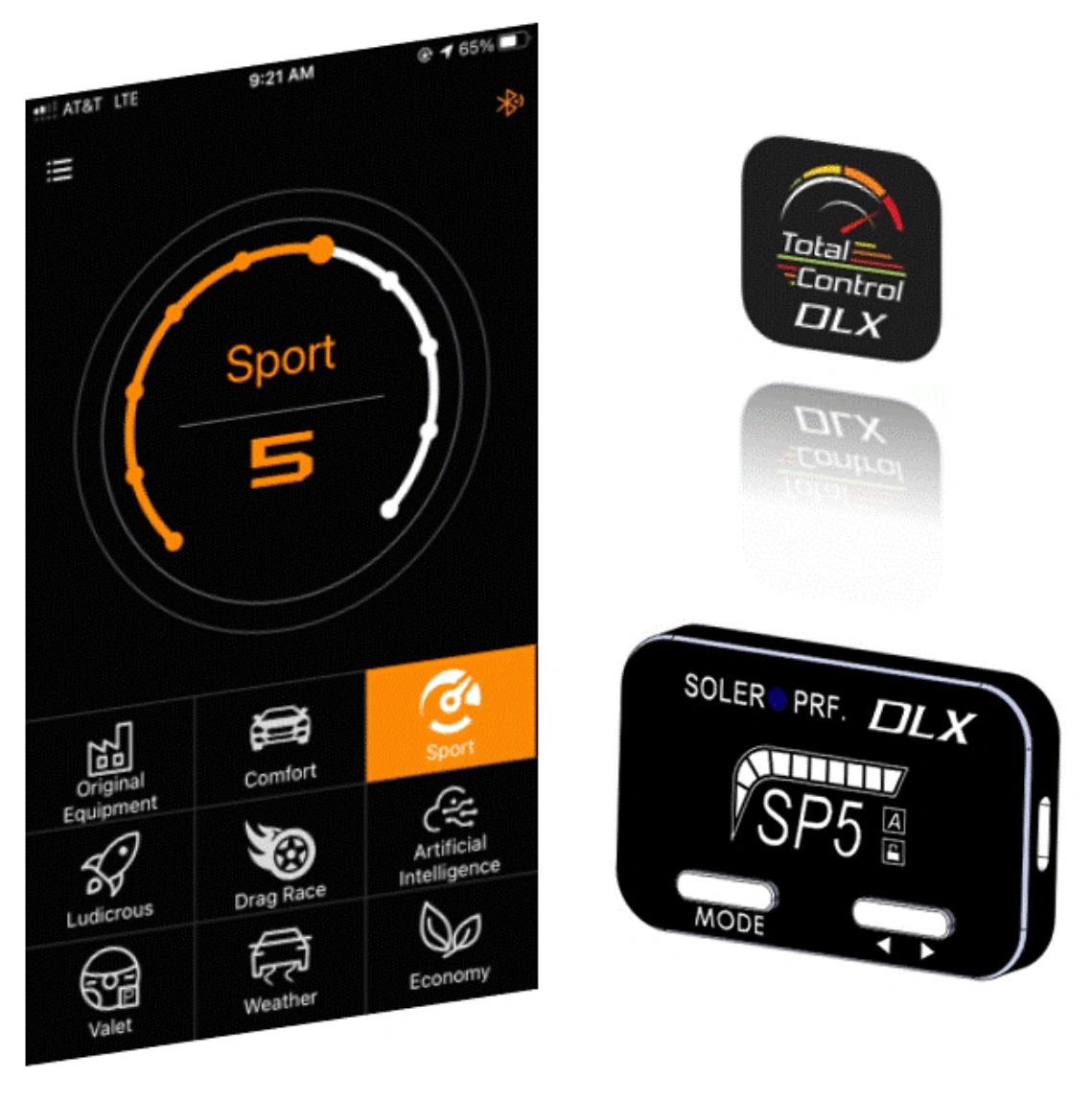 SE0622-TC DLX Bluetooth® Throttle Controller For Ford Models