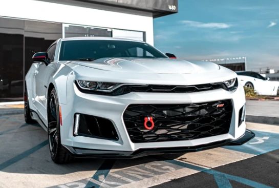 2019-2023 Chevy Camaro ZL1 Front Bumper Conversion 9pcs Full Kit w/ RS Headlights