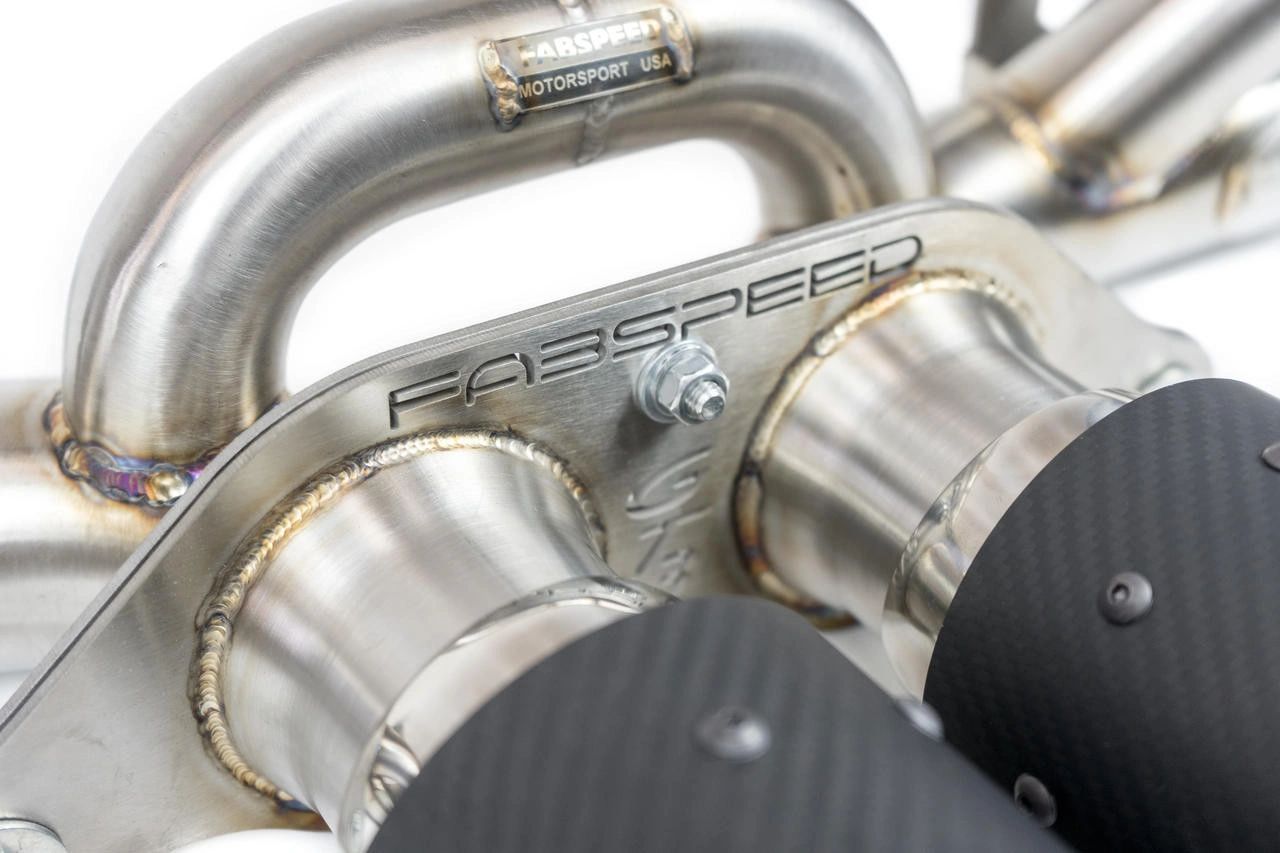 Fabspeed Porsche 991 GT3 / GT3 RS Center Muffler Bypass Pipe (2014-2016)