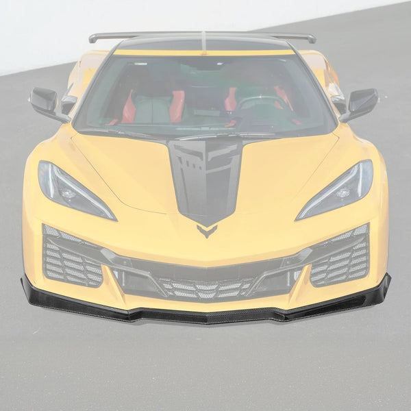 Corvette C8 Z06 / E-RAY / ZR1 Dry Carbon Fiber Front Splitter [Z07 Extended Package]