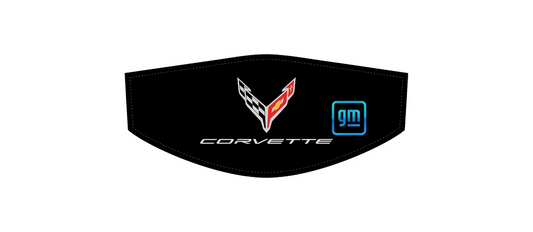 White Corvette Flags C8 Trunk Cover Convertible or Coupe