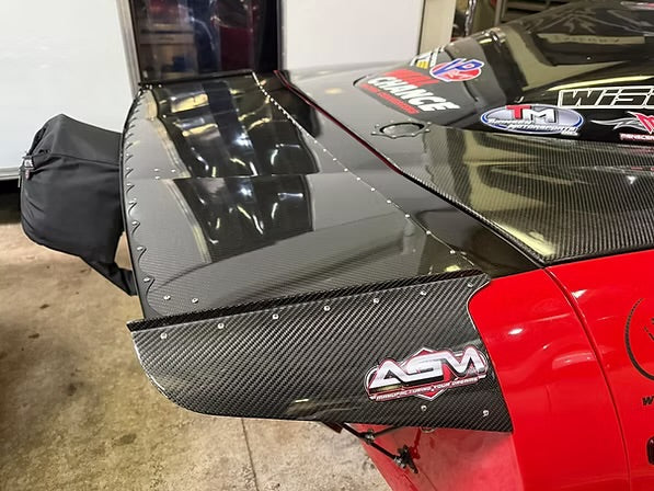 AGM C6 & C7 Corvette Carbon Fiber Prostock Drag Wing
