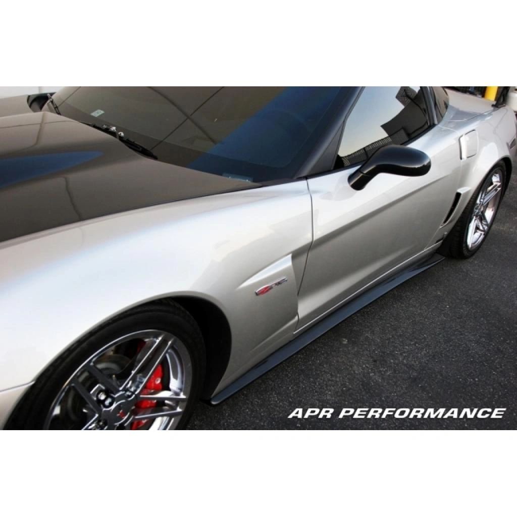 Chevrolet Corvette C6 Z06 Side Rocker Extensions/ Side Skirt 2006-2013 (Fits Z06 and GS)