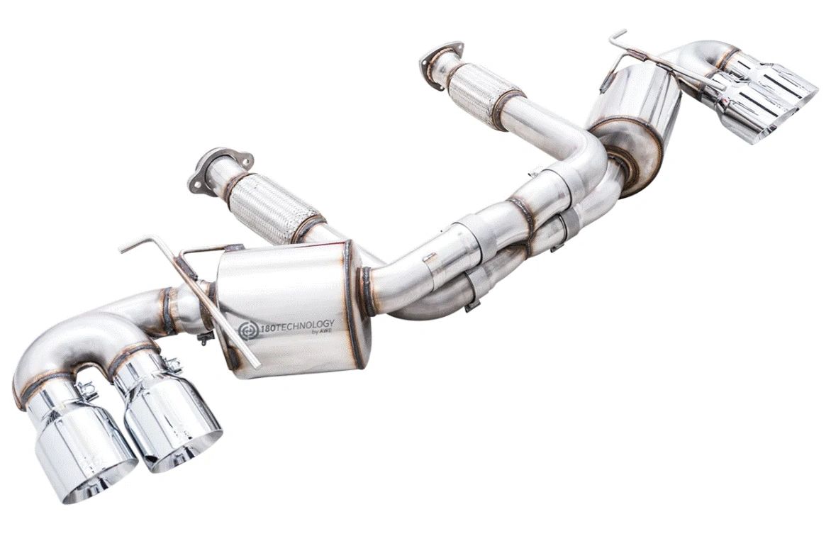 AWE Touring Edition Exhaust for C8 Corvette