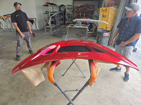 C8 Corvette ZR1 Double Sided Carbon Fiber Hood