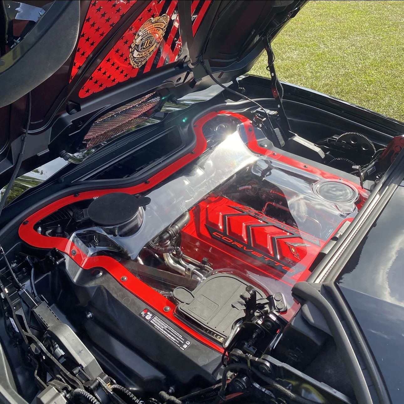 Corvette HTC Engine Intake Cover