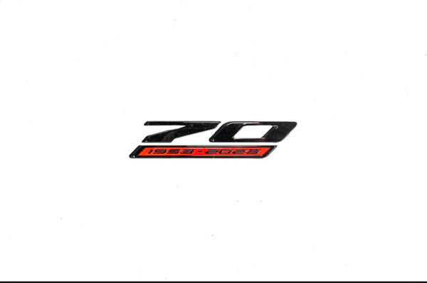 C8 Corvette 70TH Anniversary Side Emblems - PAIR