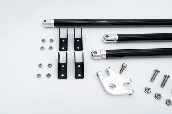Black Market Race G8X S58 Carbon Fiber Strut Brace G80, M3, G82, M4, G87 M2