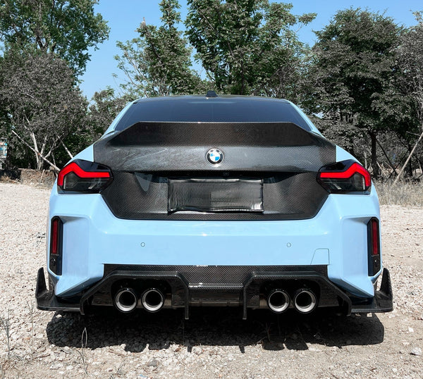 G87 M2 V4 Style Dry Carbon Fiber Diffuser