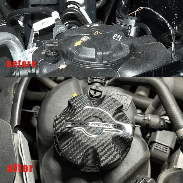 BMW MPerformance Carbon Fiber Radiator/Coolant Cap Cover