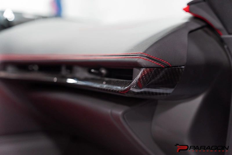 Paragon C8 Corvette 3 Piece Carbon Fiber Interior Trim