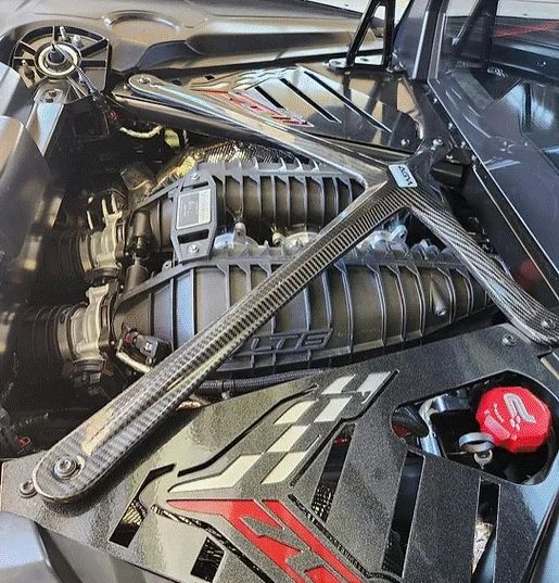 AGM C8 Corvette Carbon Fiber Alpha-X Brace (Stingray & Z06/Eray)