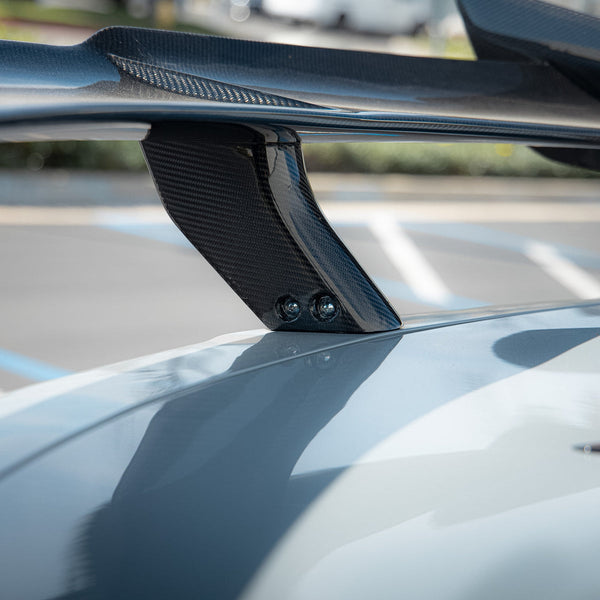 2023-2026 C8 Corvette Z06/E-Ray ZR1 ZTK Rear Spoiler Gloss Carbon Fiber 1pc