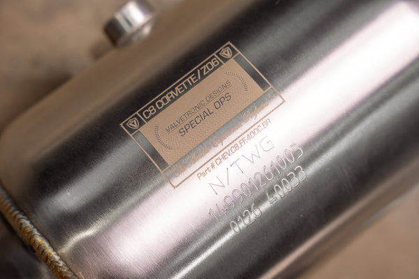 Chevy Corvette C8 / Stingray / Eray / Z06 400 Cell Catted Downpipes