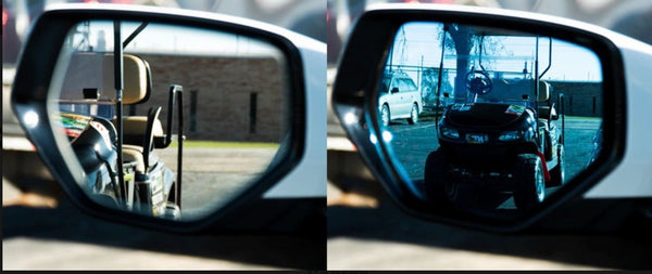 C7 Corvette Wide Angle Convex Mirrors With Defrosters