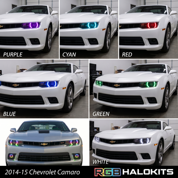 Chevrolet Camaro RS/SS Multicolor DRL Boards (2014-2015)