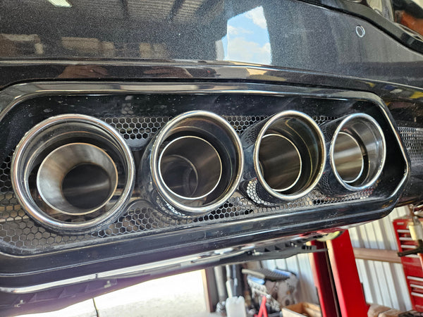 C8 Z06/ZR1 Charlie Cat Back Exhaust System