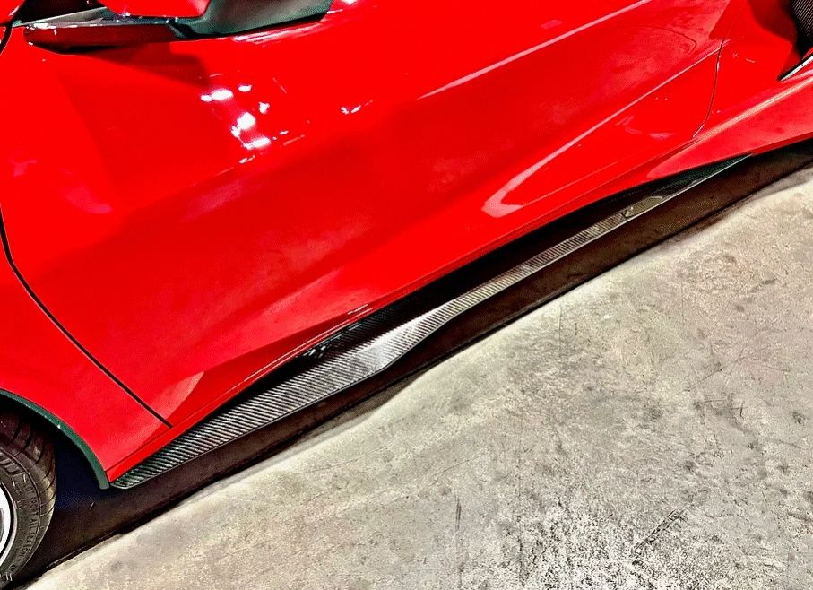 AGM C8 Corvette Z06 Style Sideskirts (Stingray)