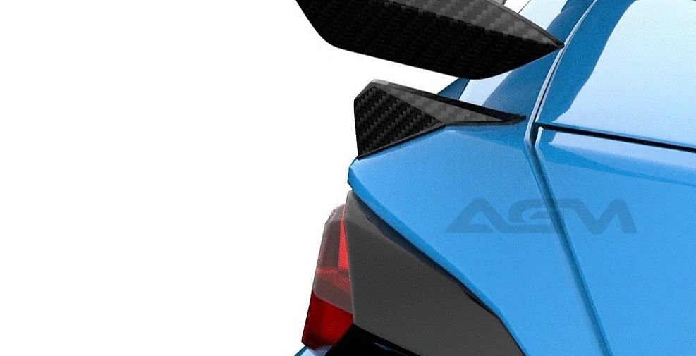 AGM C8 Corvette Spoiler Delete Fin Kit