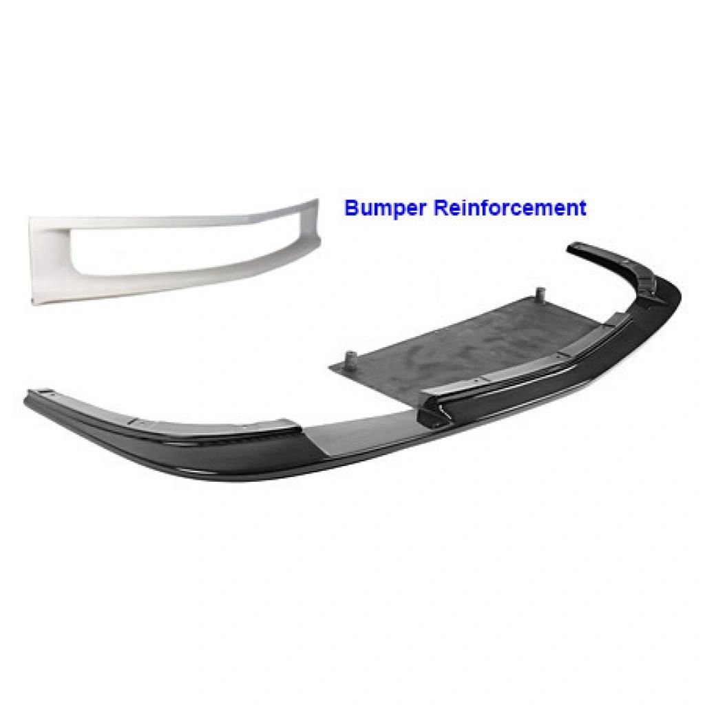 Chevrolet Corvette C6 Z06 Front Air Dam/ Splitter/ Lip Version 2 w/ Bumper Reinforcement 2006-2013 ( Z06 / GS only)