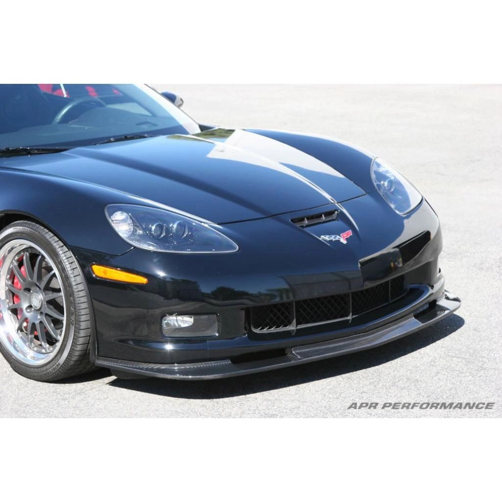 Chevrolet Corvette C6 Z06 Front Air Dam/ Splitter/ Lip Version 2 w/ Bumper Reinforcement 2006-2013 ( Z06 / GS only)