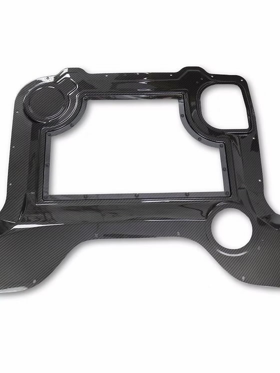 Clear HTC Engine Bay Cover for 2020+ Corvette C8 Z06, ZR1, E-Ray and Stingray Models