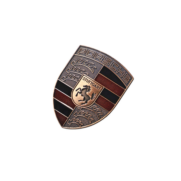 Custom Porsche Hood Crest Badges