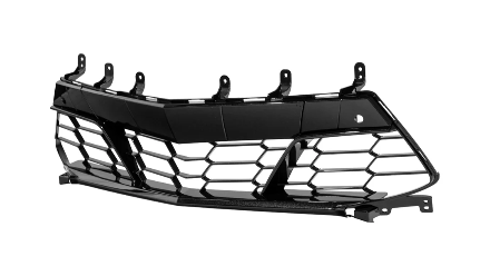 2020-UP Corvette C8 Stingray Z06 Fascia Panel Grille Insert Conversion Carbon Flash Metallic