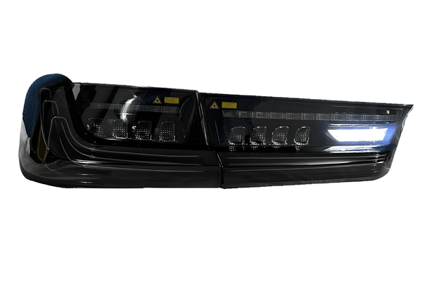 BMW 3 Series G20 G28 Red and Smoked CSL Style Laser Tail Lights (2019-2024)