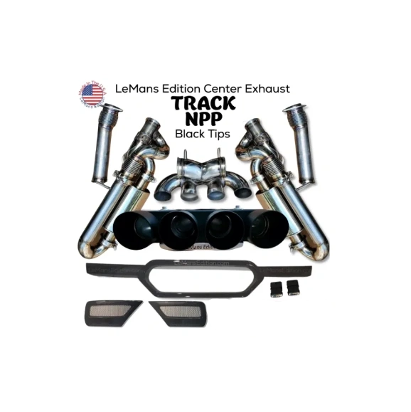 C8 Corvette LeMans Center Exhaust (Complete Conversion Kit)