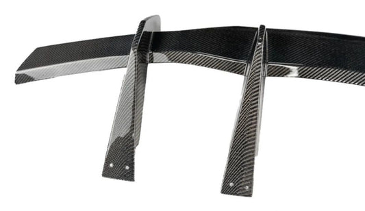 C8 Corvette Stingray Carbon Fiber Rear Diffuser Fins